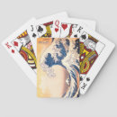 Recherche de hokusai jeux de cartes Vintage