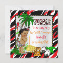 Search for ethnic birthday invitations Girl