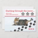 Search for dashing through the snow cards Red