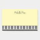 Recherche de instrument post its Piano