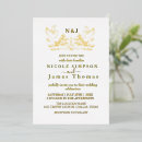 Search for crown wedding invitations White and gold