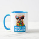 Search for rainbow dog mugs Adorable