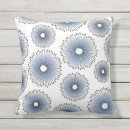 Search for blue dandelion pillows Abstract