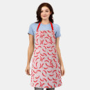 Search for spicy aprons Red