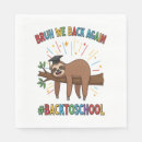 Search for sloth napkins Kawaii