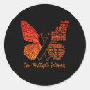 Search for multiple sclerosis awareness stickers Butterfly