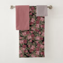 Search for pink floral bath towels Roses