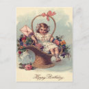 Search for flower girl basket postcards Cute