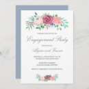 Search for dusty pink engagement party invitations Floral