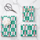 Search for cute santa wrapping paper Pattern