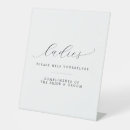 Search for restroom wedding signs Calligraphy