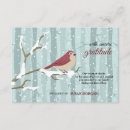 Recherche de oiseaux dans la neige vœux cartes Chute de neige