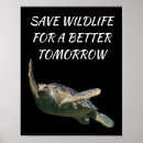 Search for save wildlife posters Sea turtle