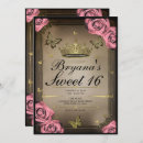 Search for pink butterfly sweet 16 invitations Elegant