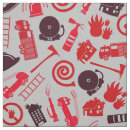 Search for fire truck fabric Fireman