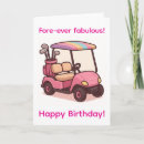 Search for golf cart cards Pink