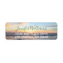 Search for sunset wedding return address labels Ocean