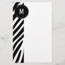 Recherche de zebre lettre initiale Noir et blanc
