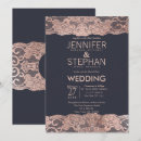 Search for gold lace wedding invitations Simple