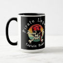Search for pirate skull mugs Jolly roger