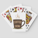 Recherche de tasse café de jeux de cartes Boisson