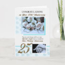 Search for for 5th wedding anniversary cards 25th