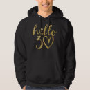 Search for 30th birthday hoodies Thirty