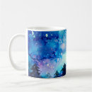 Search for watercolor clouds mugs Blue
