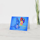 Recherche de dragon thank you cards Bleu