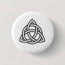 Search for irish symbols buttons Triquetra