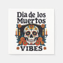 Search for day of dead napkins Colourful skull