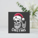 Search for punk christmas cards Skeleton