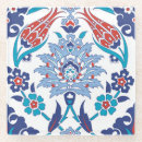 Search for turkish tile coasters Iznik