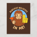 Recherche de sasquatch vœux cartes Jouer