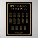Search for art deco wedding seating charts Plan