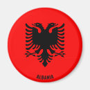 Recherche de drapeau albanais magnets Drapeaux du monde