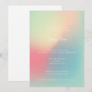 Recherche de gradient invitations Élégant