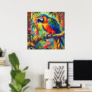 Search for tropical bird posters Floral