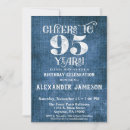 Recherche de 95 birthday invitations Fête du 95e anniversaire