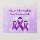 Recherche de fibromyalgie cartes postales Violet
