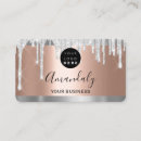 Recherche de rayures pastel cartes visite Coiffeur