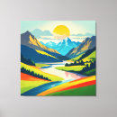 Recherche de rétro toile Artistique