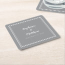 Recherche de gris dessous de verres Élégant