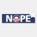 Search for nope bumper stickers Election