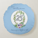Search for 25th anniversary pillows Celebration