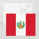 Recherche de péruvien cartes postales Drapeau du pérou