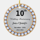 Search for 10 year anniversary ornaments 10 years of marriage