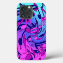Search for colourful music notes iphone cases For her
