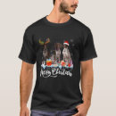 Search for german shorthaired pointer christmas tshirts Santa