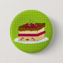 Recherche de de cerises badges Crème